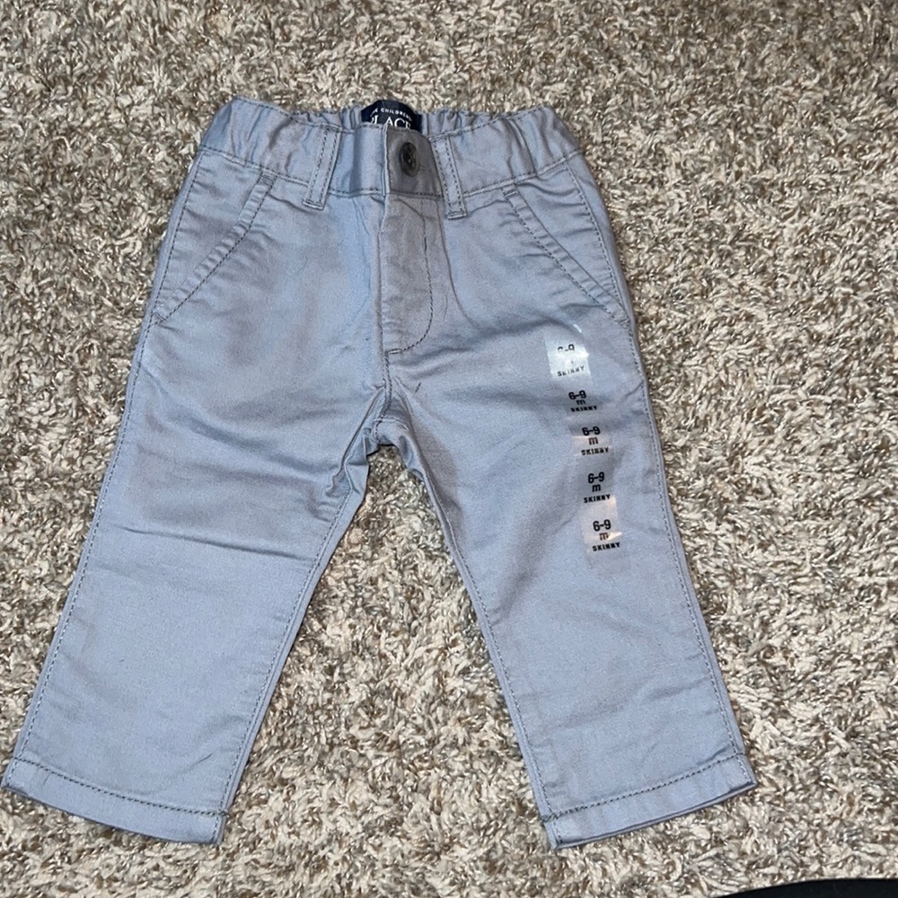 brand new 6-9 months skinny dress pants